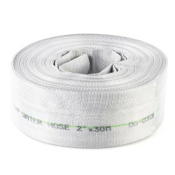 Tubo Flessibile Manichetta per Pompe Antincendio | Ø52 mm / 2" | Lunghezza 30 m | per Acqua Pulita Sporca Liquami | Resistenza Termica e Meccanica | in Poliestere 
